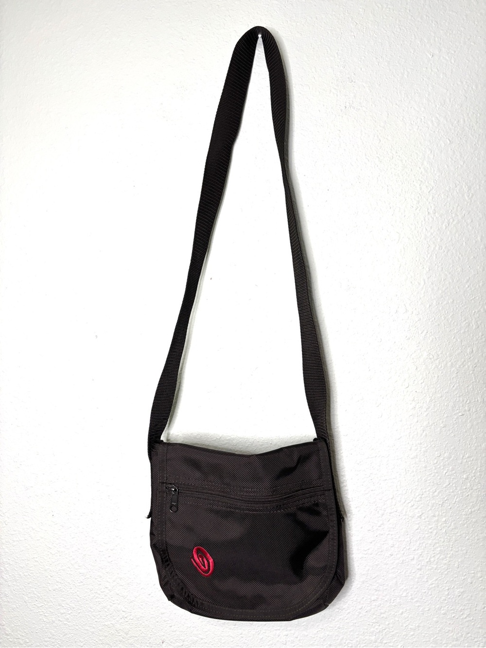 Vintage Y2K Timbuk2 Black Crossbody Satchel Bag
